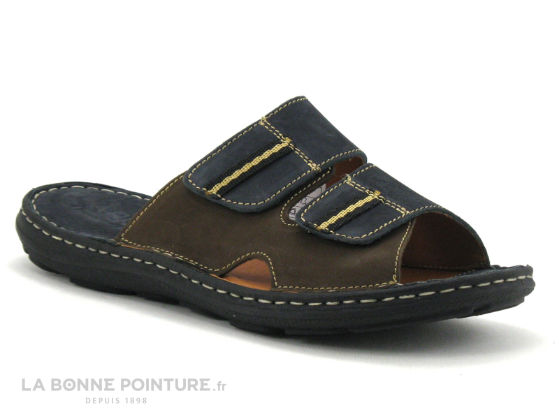 Achat chaussures Arima Homme Mule Sabot et Tong, vente Arima DAVIS - Marron - Jeans - Mule reglable Homme