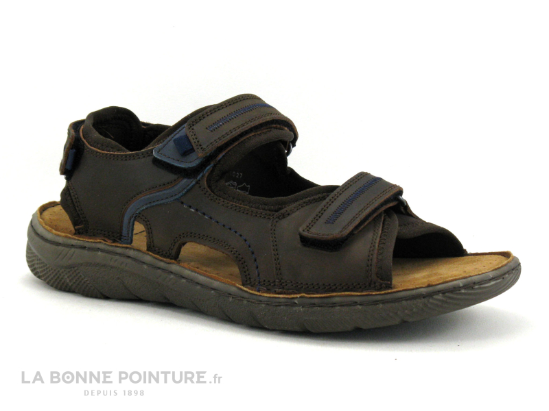 Achat chaussures Arima Homme Sandale et Nu-pieds, vente Arid DANY - Marron - Jean - Sandale Homme avec scratches