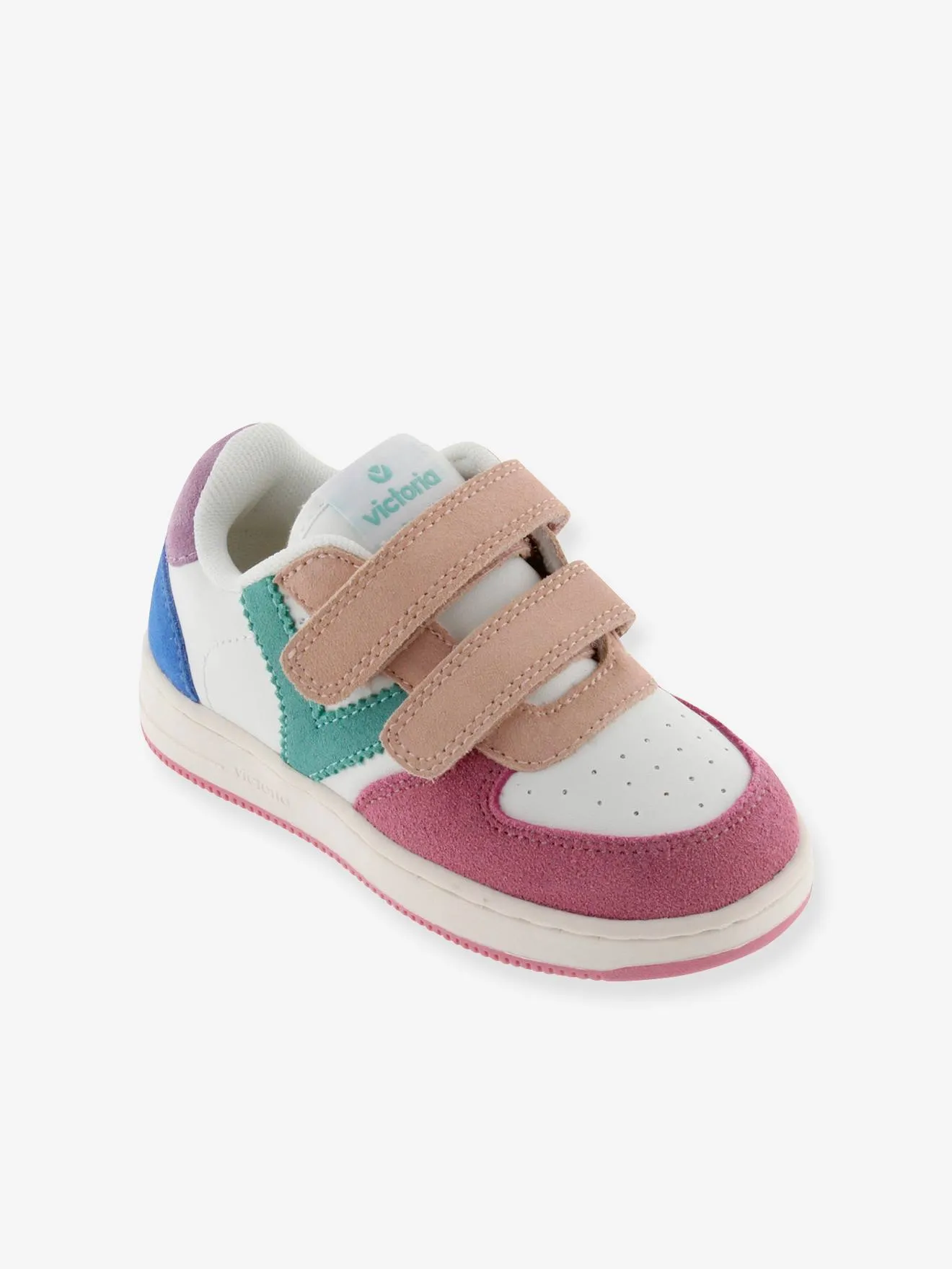 Baskets enfant Tiempo Tiras Serraje Multicolor 1124116 VICTORIA® bleu jean - Victoria