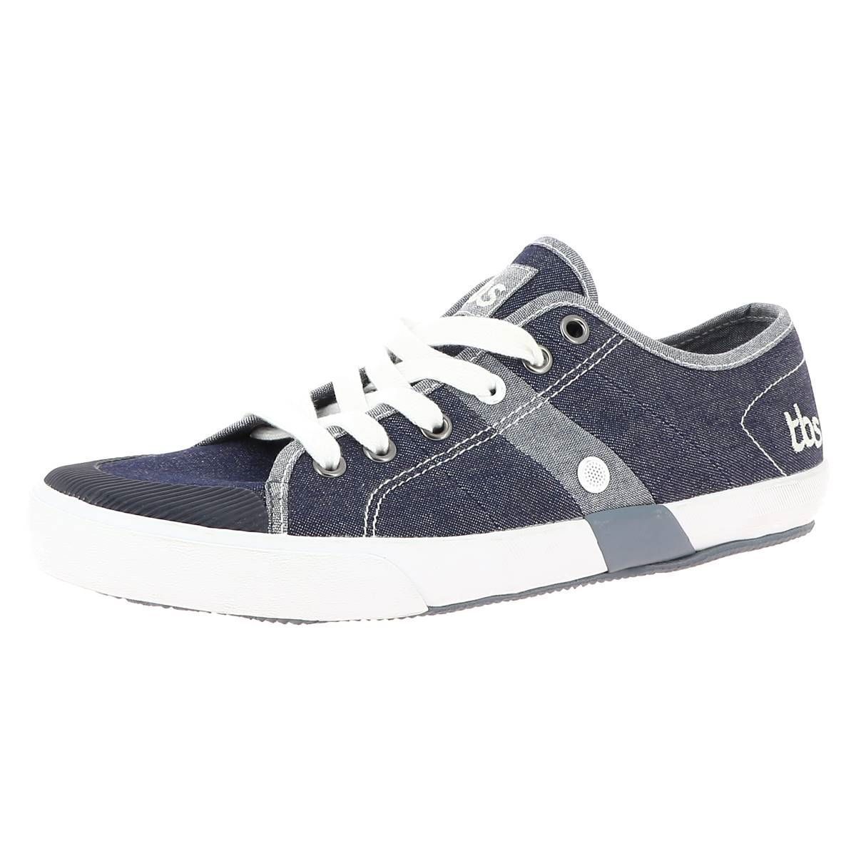 Baskets mode Tbs tennis jeans bleu