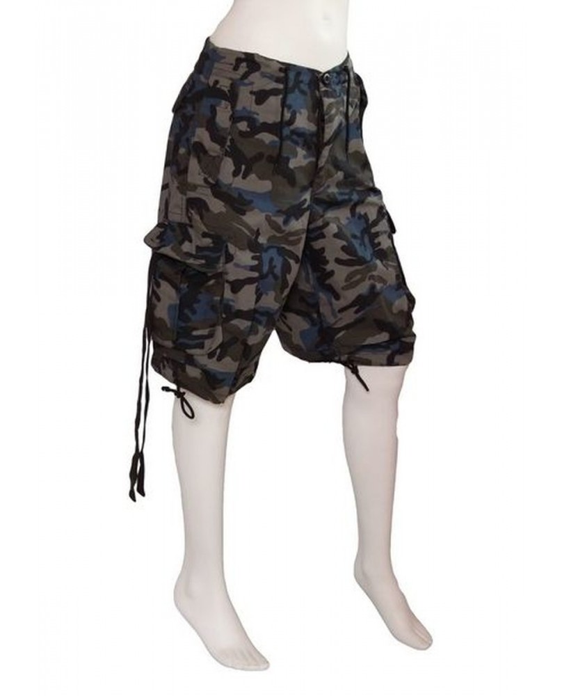 Bermuda Sport Camouflage Bleu Gris - UFO