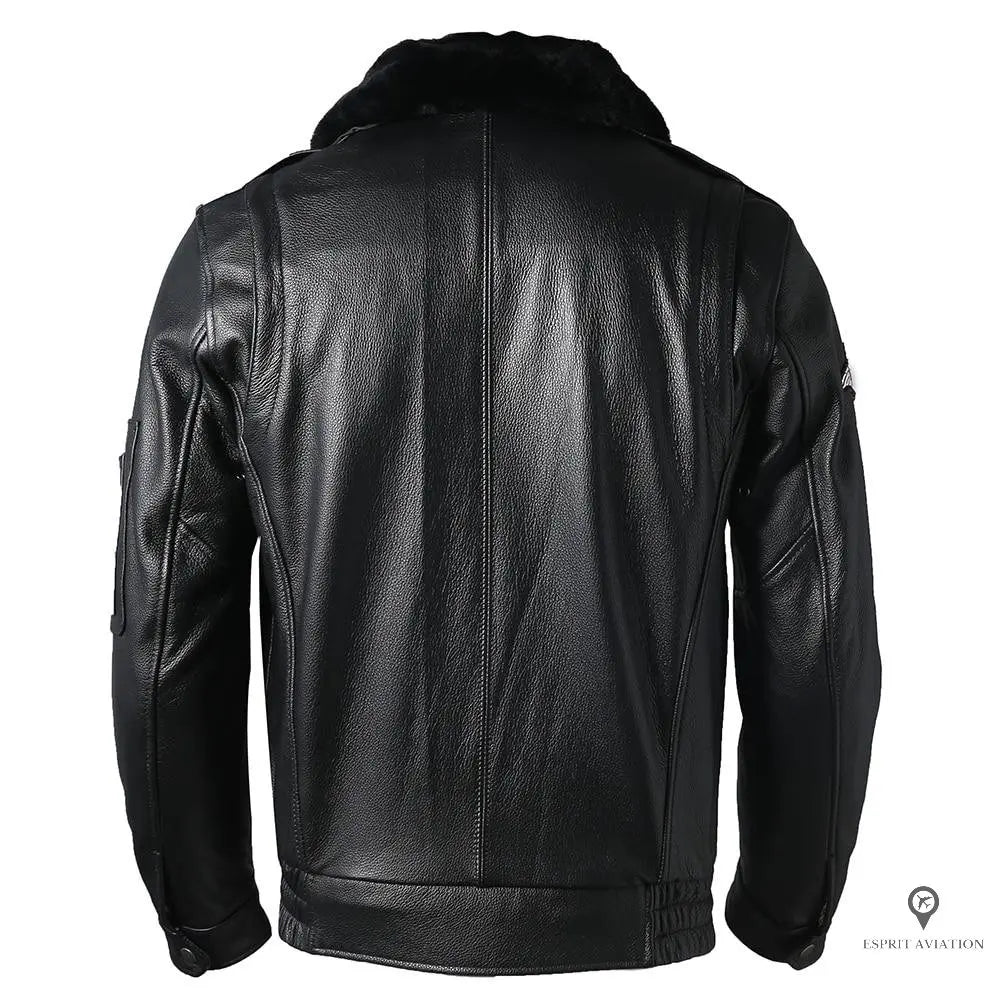 Blouson Aviateur Homme Cuir Vachette