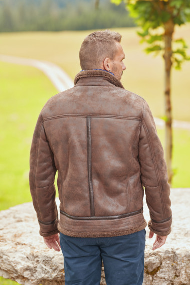 Blouson CARACAS marron Taille 48 Couleur Marron