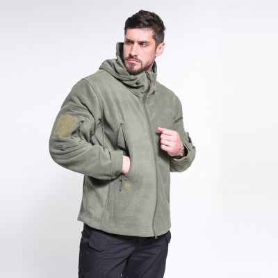 Blouson à capuche pour homme manches longues