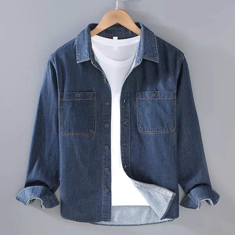 Chemise en jean pour homme