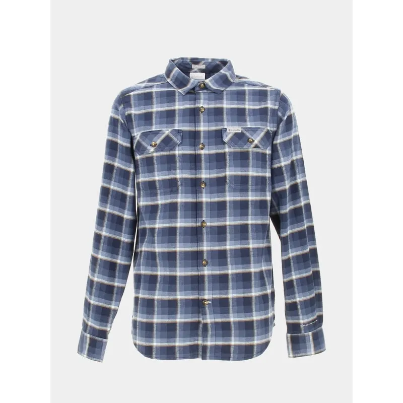 Chemise imprimée blackpool stretch bleu homme - Jack & Jones | wimod