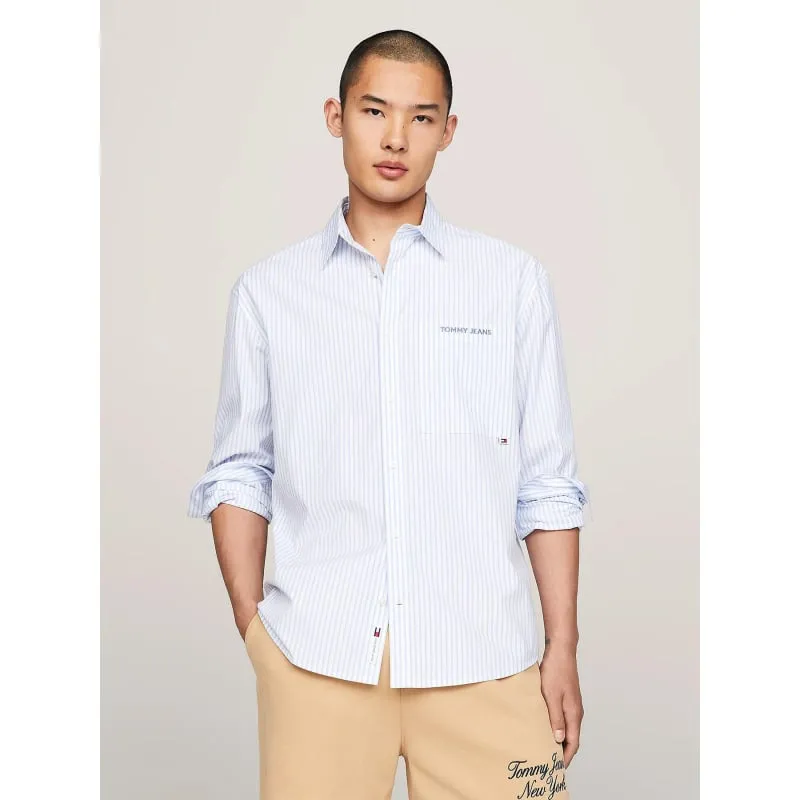 Chemise imprimée blackpool stretch bleu homme - Jack & Jones | wimod