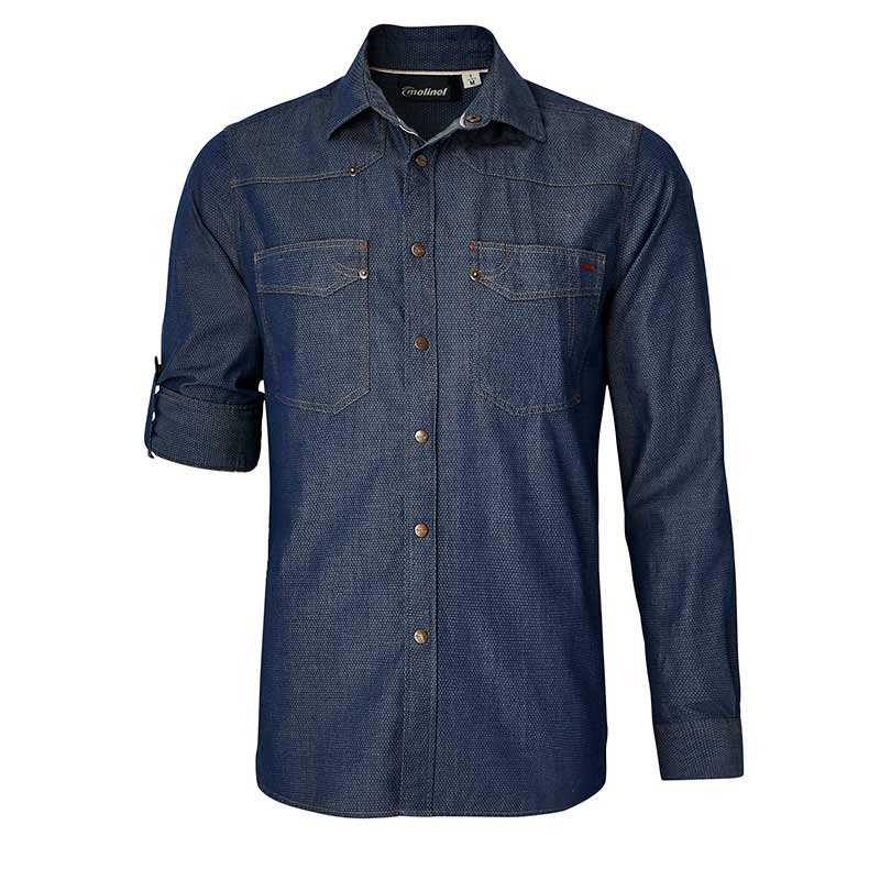 Chemise pour barman ou serveur DENIM AUTHENTIQUE MOLINEL - VPA