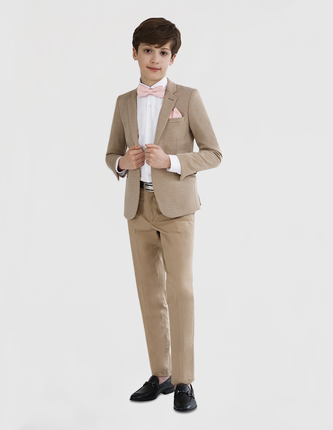 Costume Enfant Beige - Costume Garçon Beige Mariage TAILLE 8/9 ans