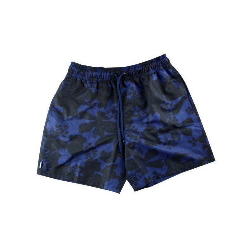 EMINENCE Boxer Bain Flottant Homme FLEURS Noir