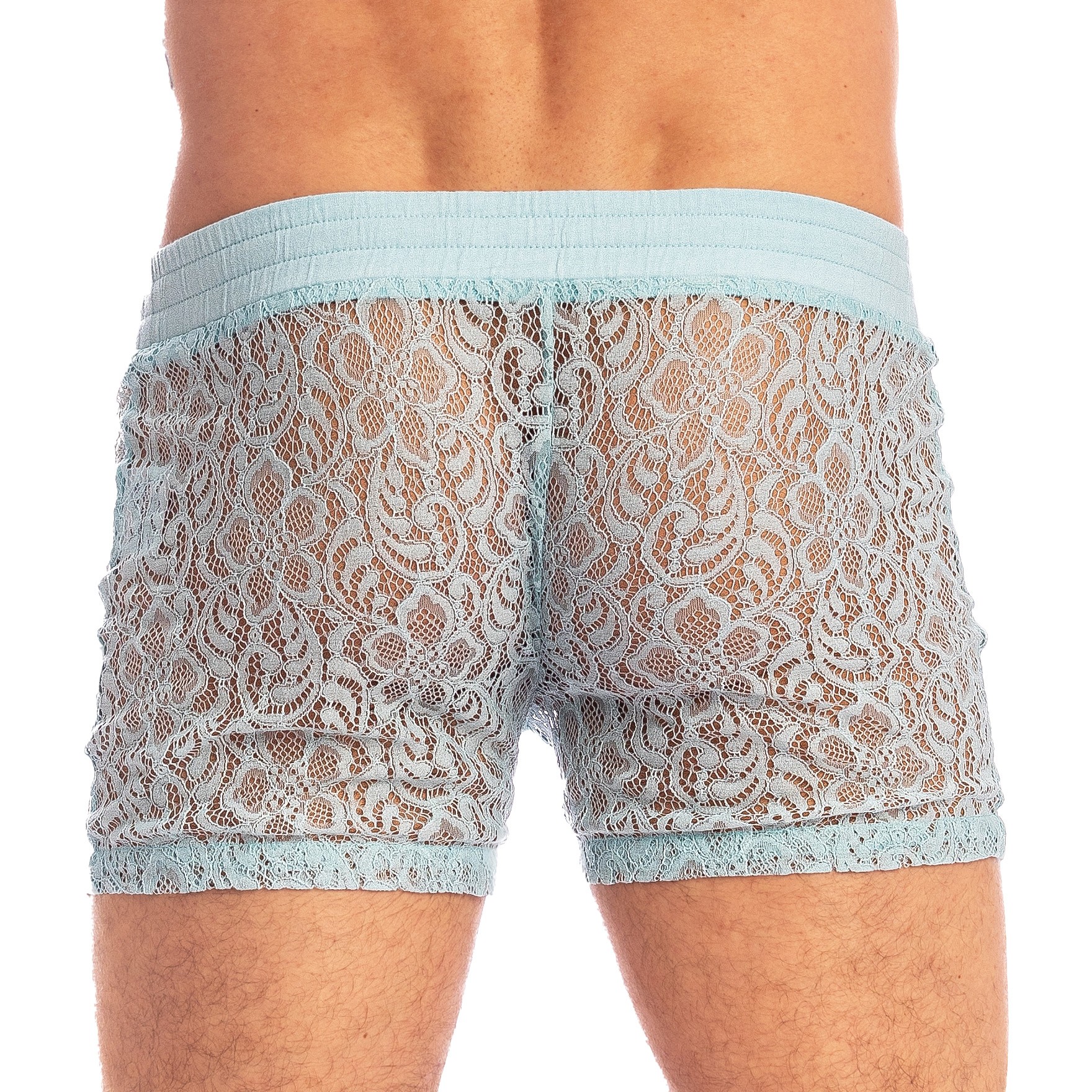 Fleur d'Ether Ciel - Short Lounge - L'Homme Invisible : vente short...