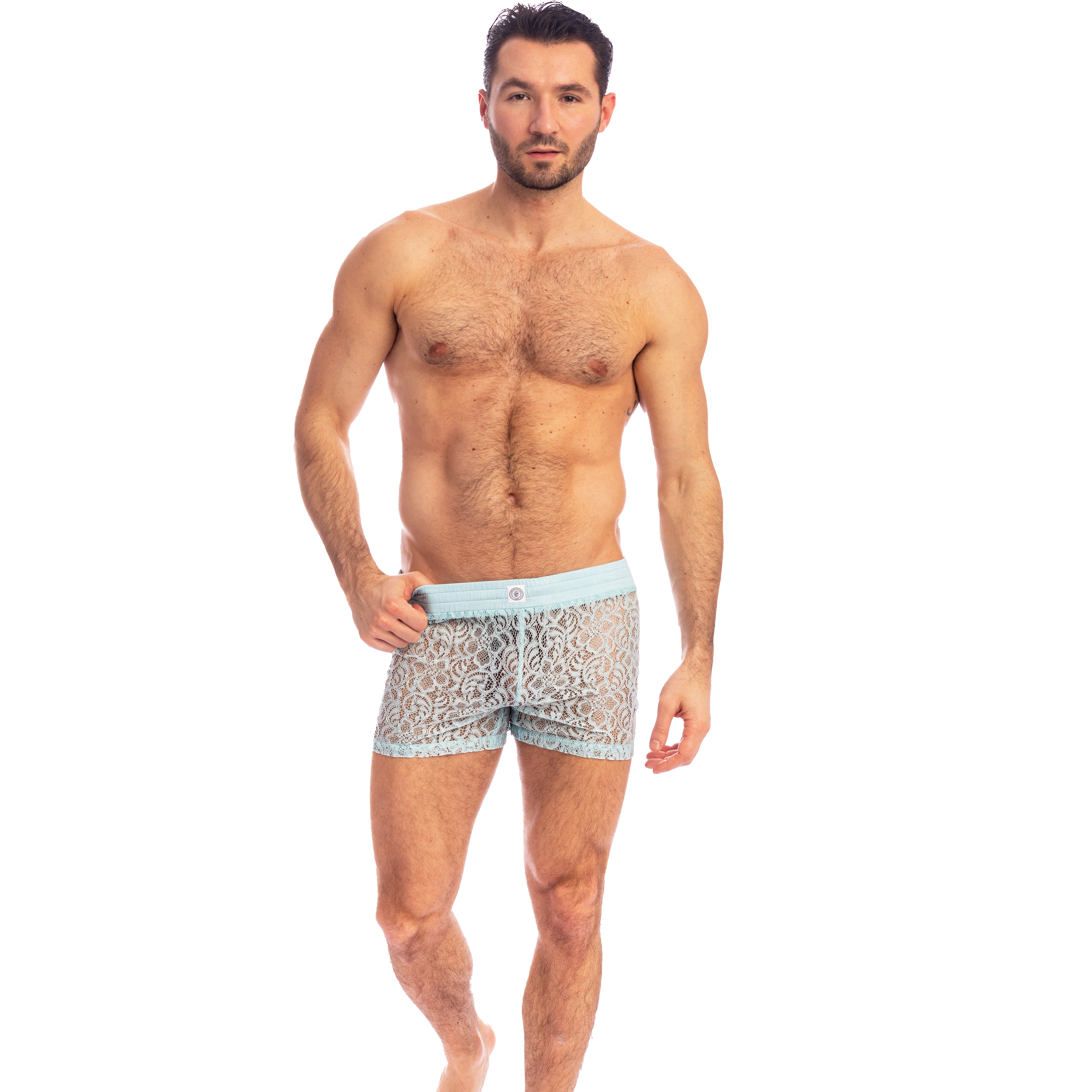 Fleur d'Ether Ciel - Short Lounge - L'Homme Invisible : vente short...