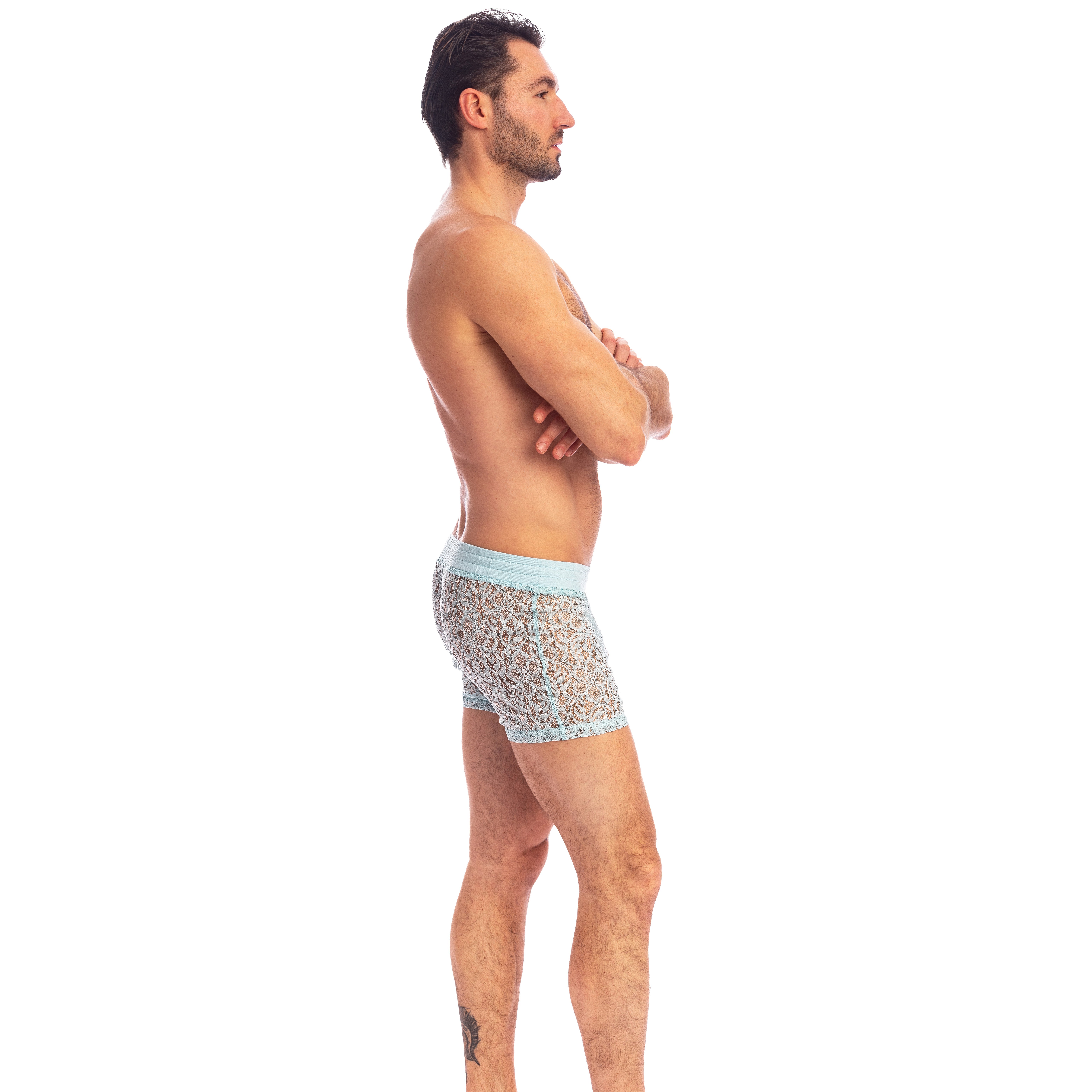 Fleur d'Ether Ciel - Short Lounge - L'Homme Invisible : vente short...