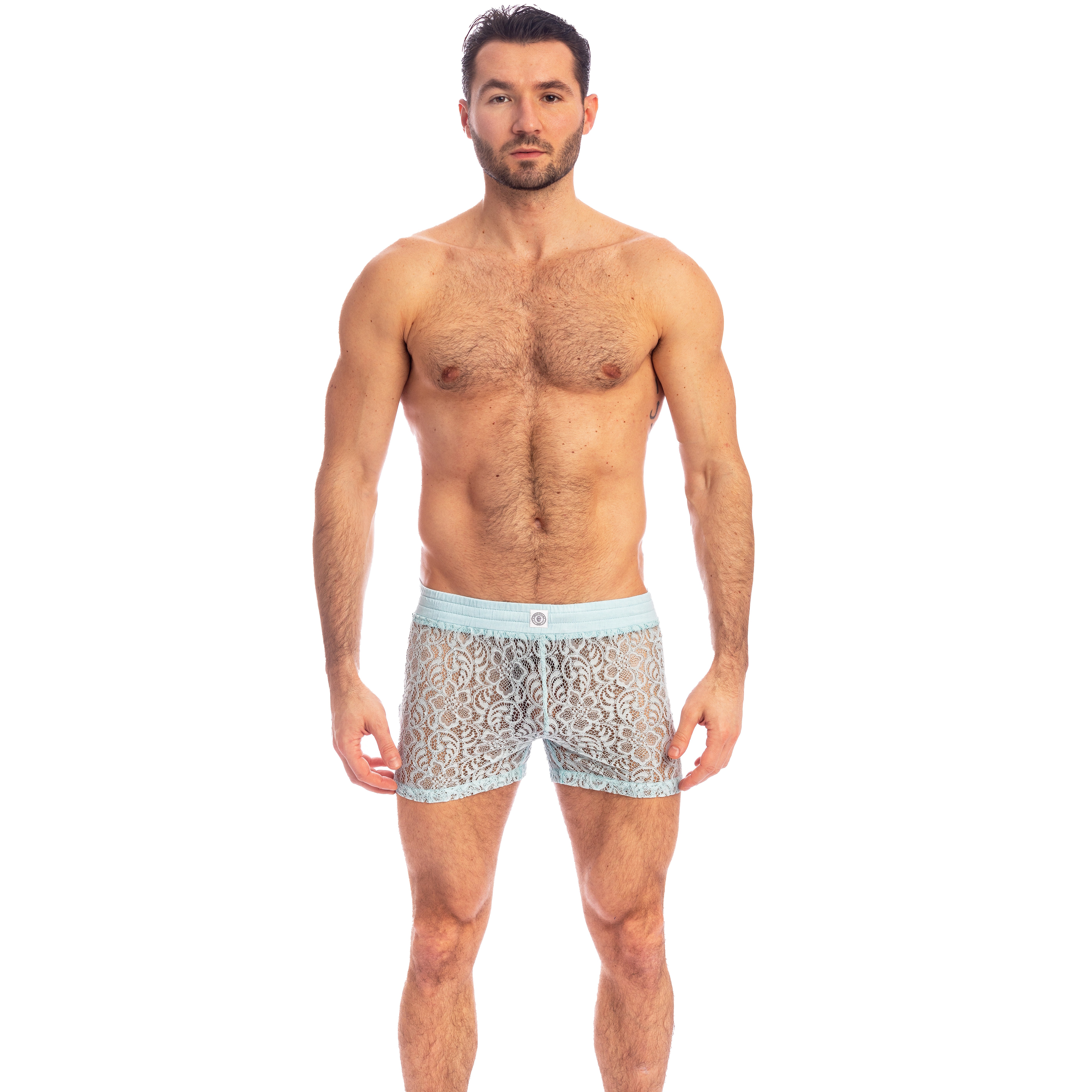 Fleur d'Ether Ciel - Short Lounge - L'Homme Invisible : vente short...