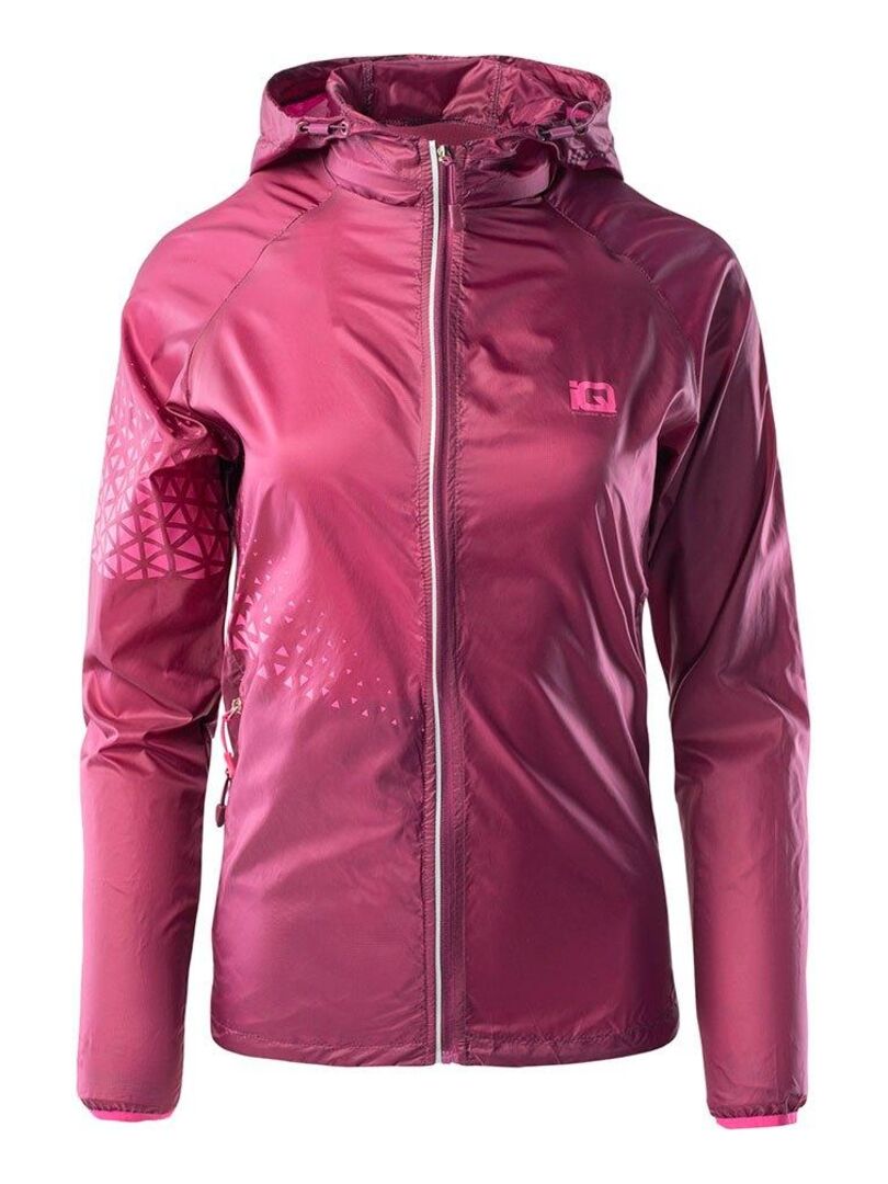 IQ - Veste RUNNO - Violet foncé