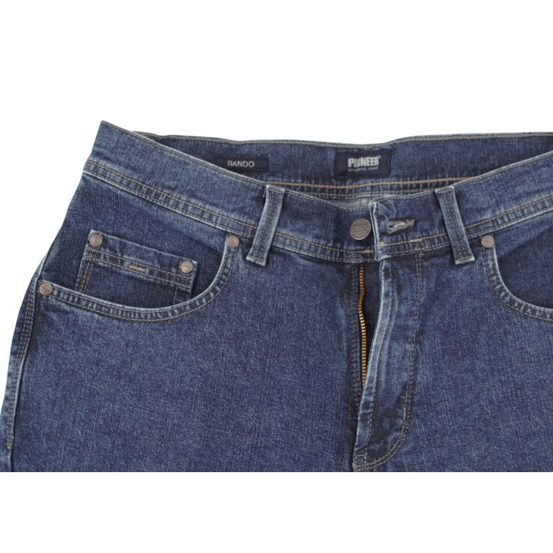 jean 5 poches bleu brut PIONEER Rando 6388