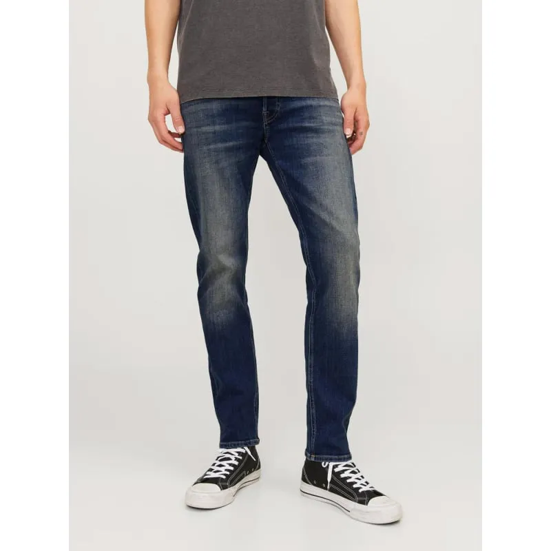 Jean slim ajusté 700/11 basic bleu homme - Le Temps Des Cerises | wimod