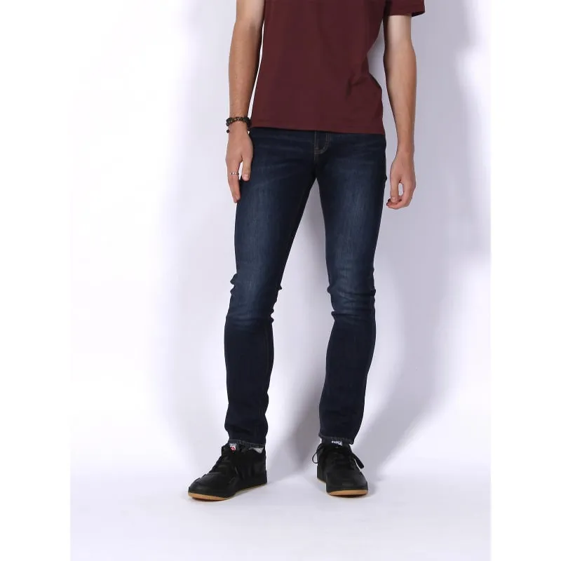 Jean slim ajusté 700/11 basic bleu homme - Le Temps Des Cerises | wimod