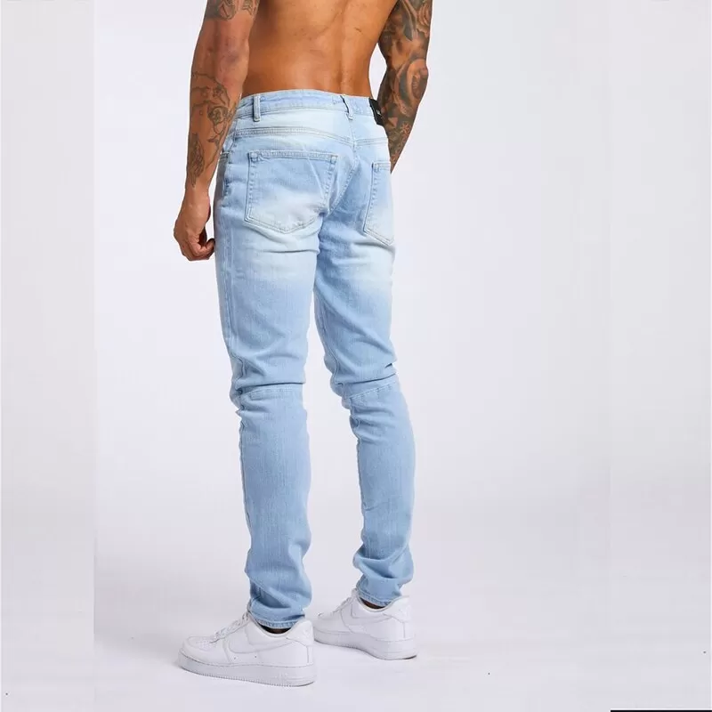 Jean slim en denim pour homme