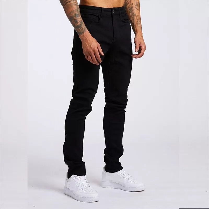 Jean slim en denim pour homme