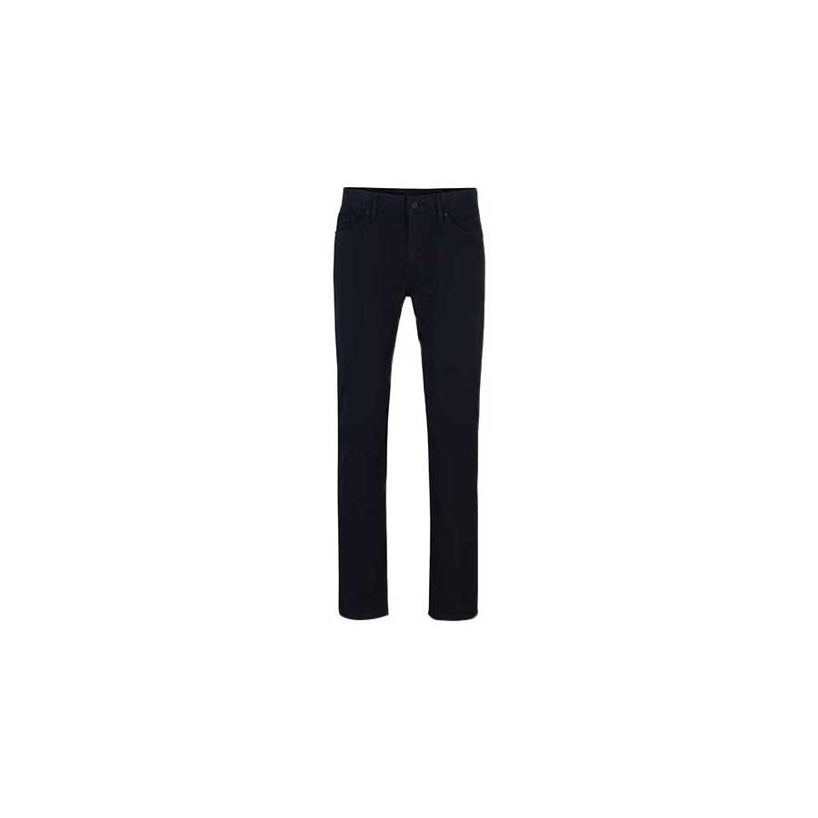 Jean Slim Fit Denim Stretch Satiné Bleu Foncé Boss Homme | Toulouse