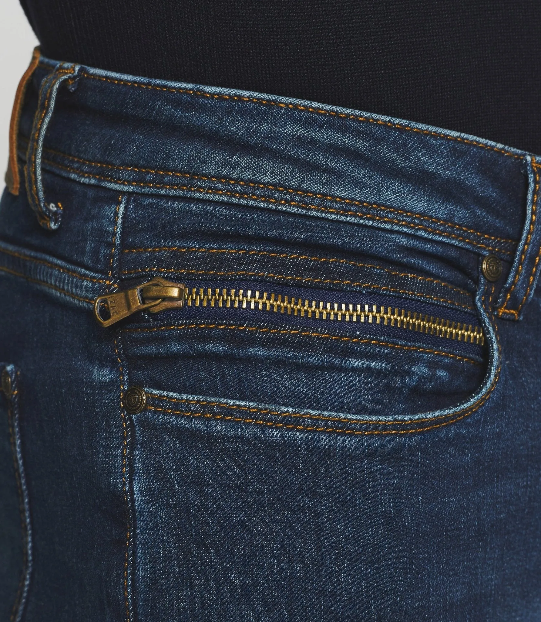 Jean super slim denim bleu foncé EFFET