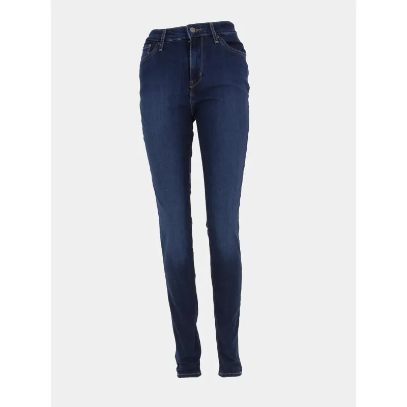 Jean taille mi-haute slim bleu femme - Le Temps Des Cerises | wimod