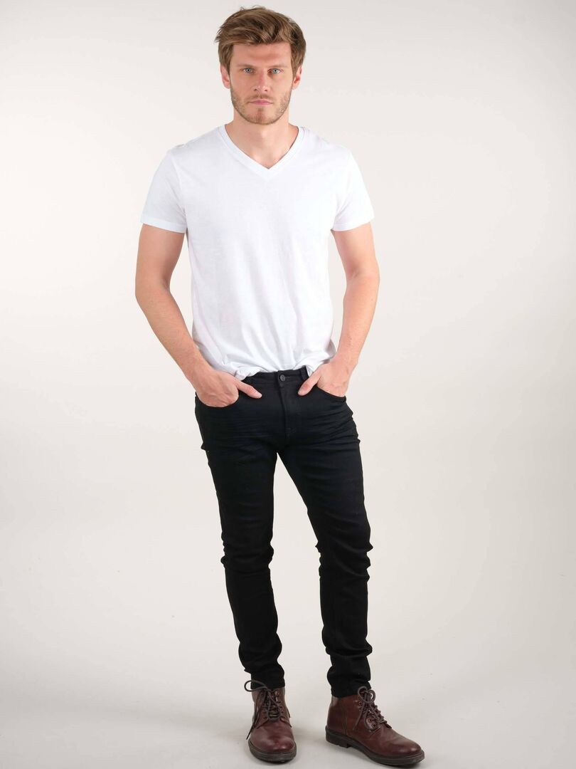 Jean taille standard pour homme 'Deeluxe' - Noir