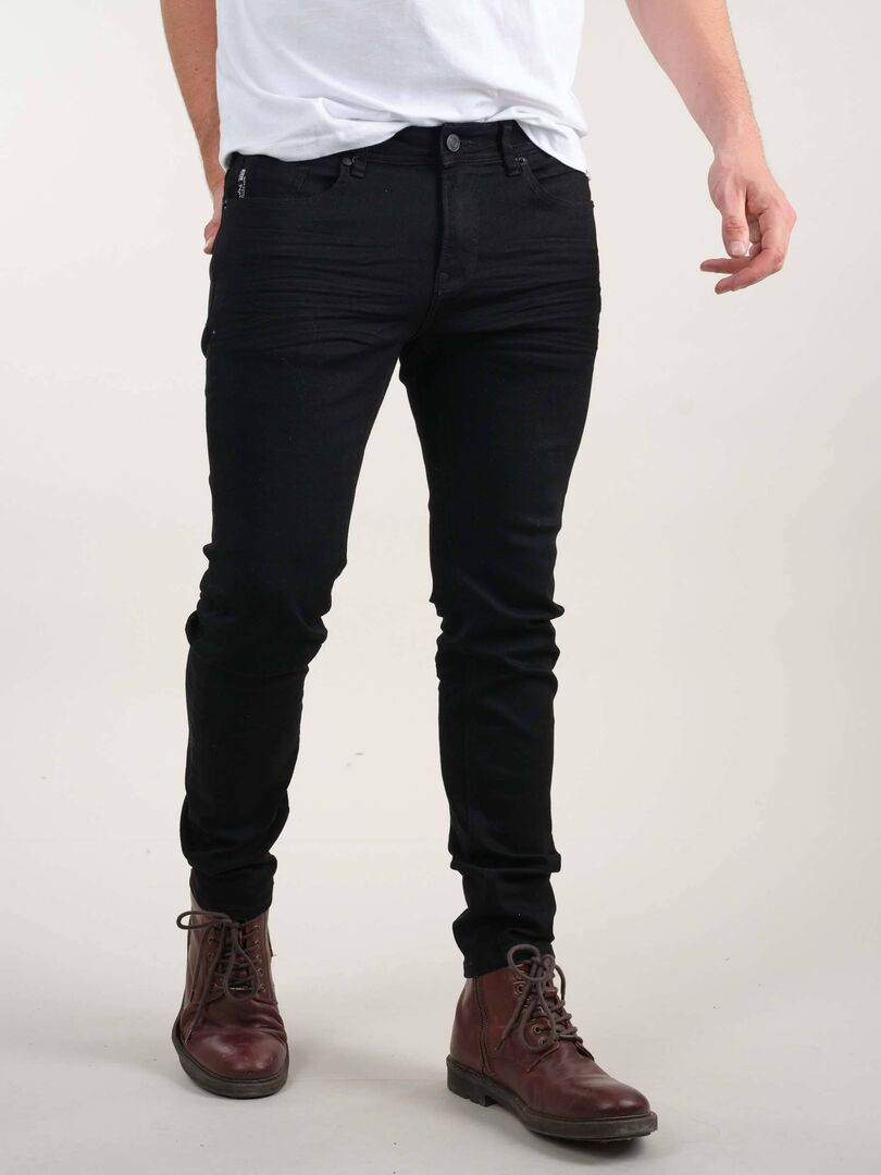 Jean taille standard pour homme 'Deeluxe' - Noir