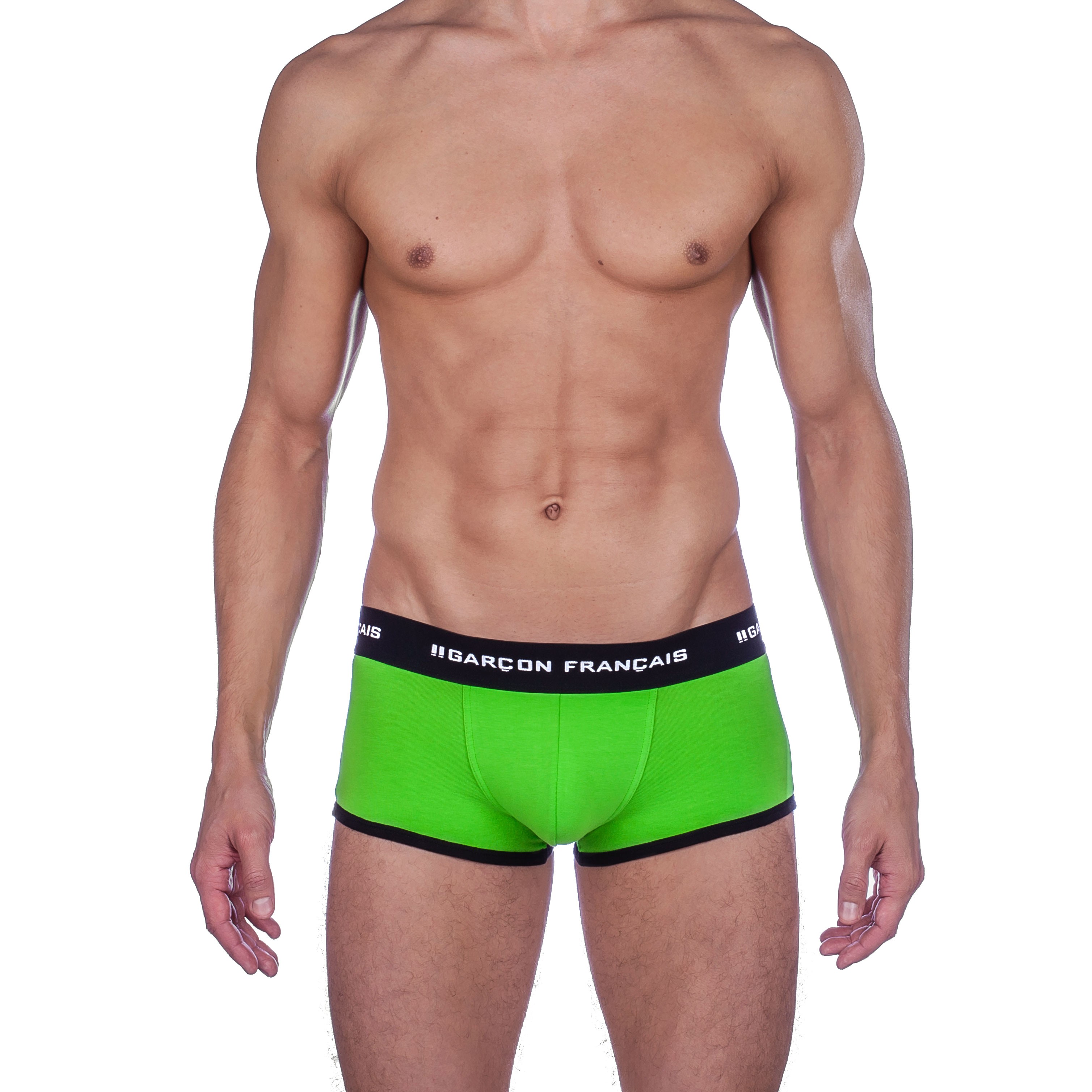 Le Boxer vert - Garçon Français : vente shorty boxers homme Garçon ...