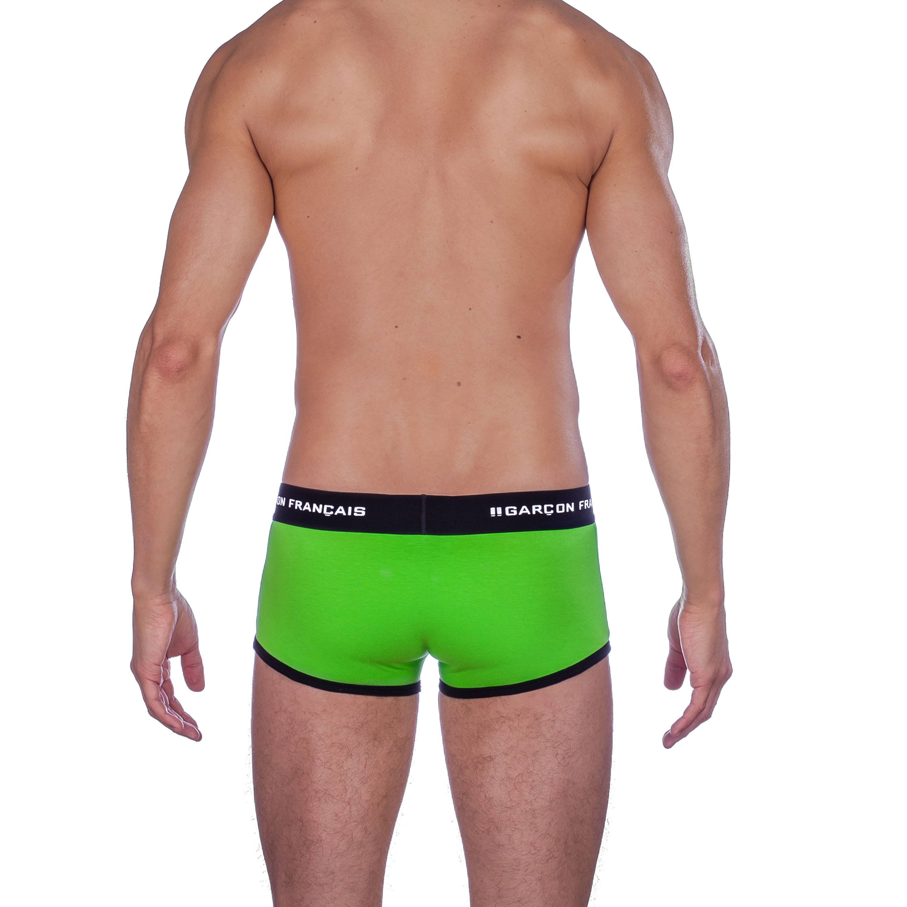 Le Boxer vert - Garçon Français : vente shorty boxers homme Garçon ...