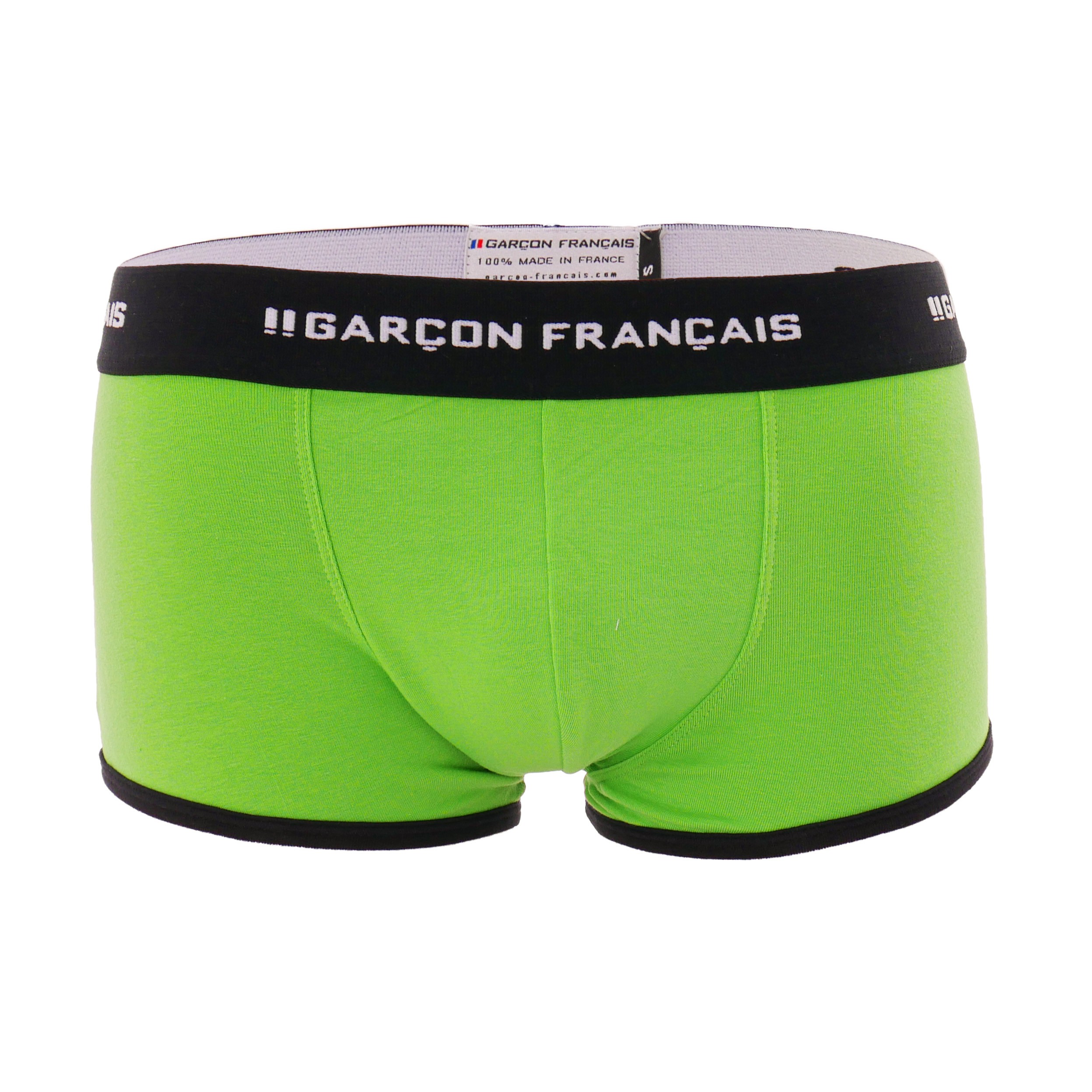 Le Boxer vert - Garçon Français : vente shorty boxers homme Garçon ...