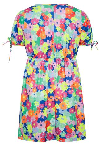 LIMITED COLLECTION - Robe Courte Multi-Floral