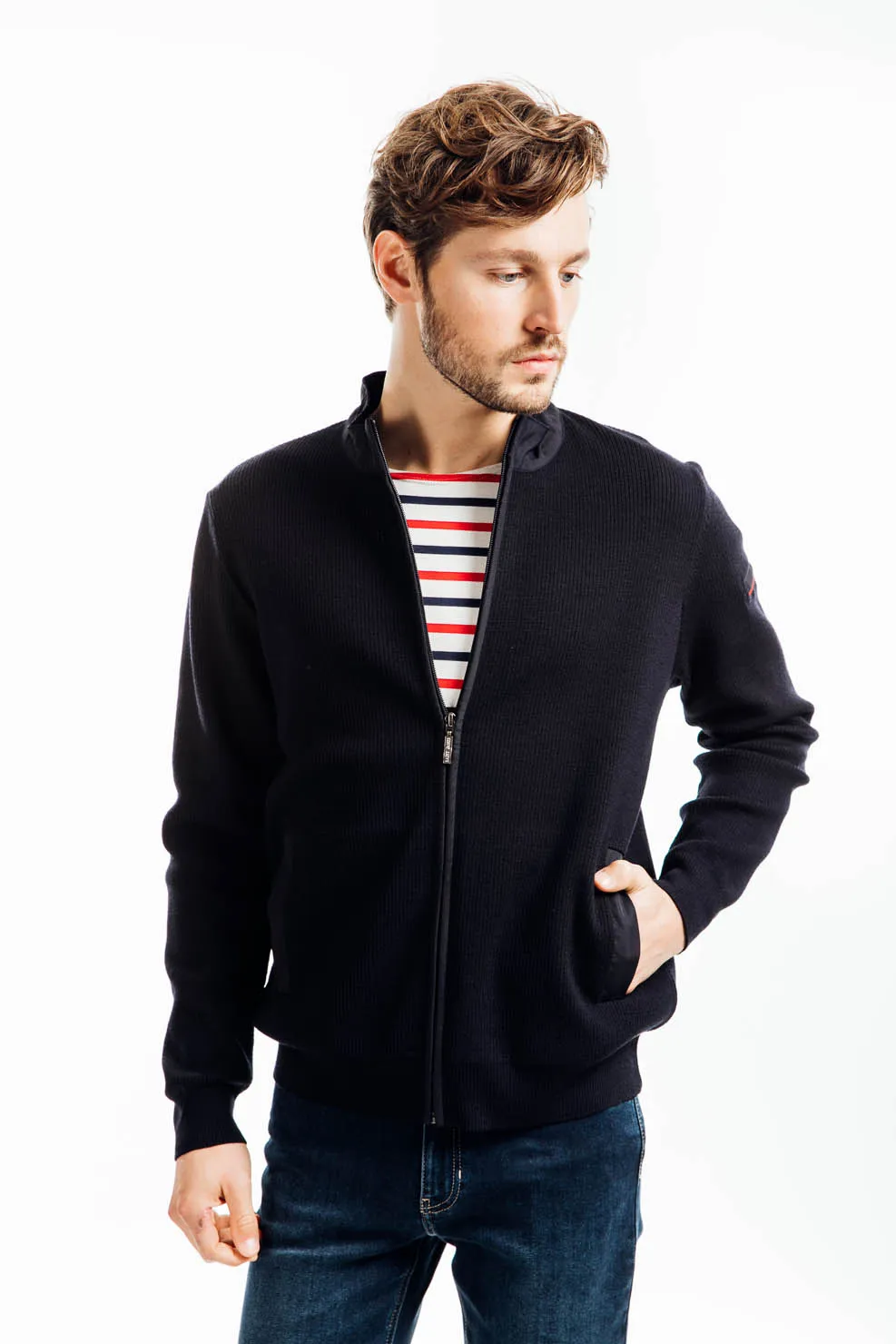 NAVIGATEUR veste zippé  SAINT JAMES