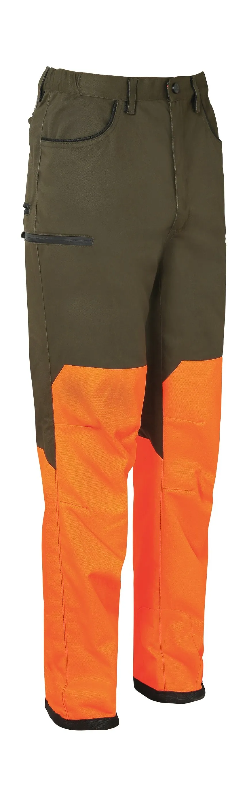 Pantalon de traque renforcé Super Pant Rapace Kaki/Blaze Pro Hunt