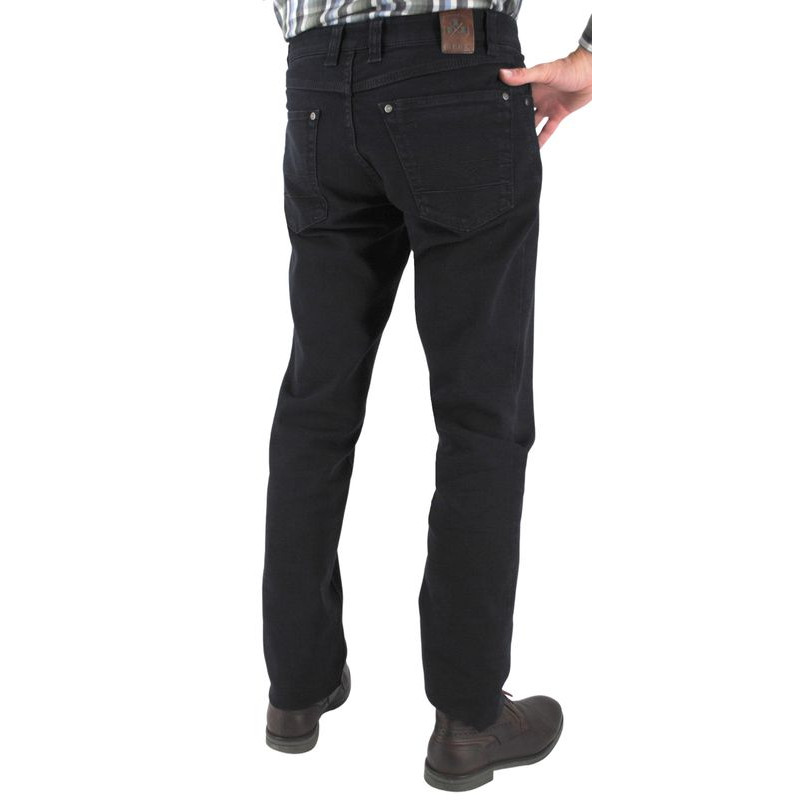 Pantalon jean homme MENS Détroit noir x-tend 5838Met