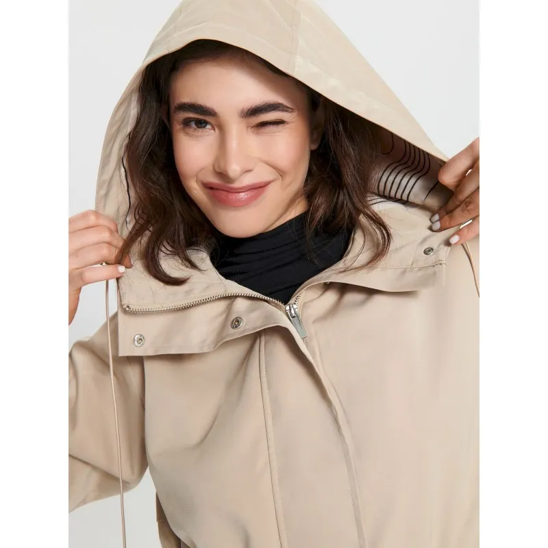 Parka à capuche