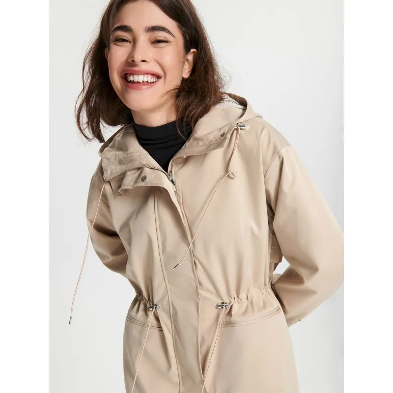 Parka à capuche