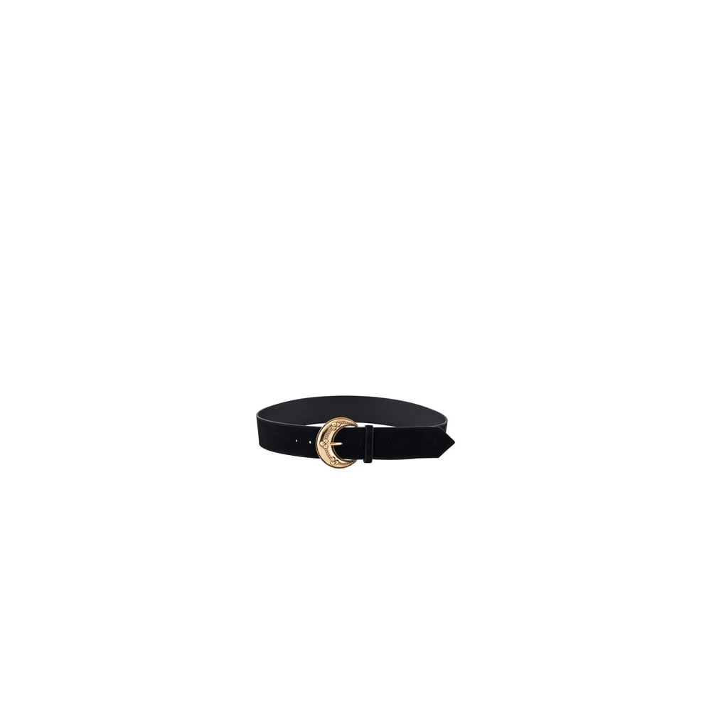 Pieces ceinture PCANUKKA 171731116 noir suede