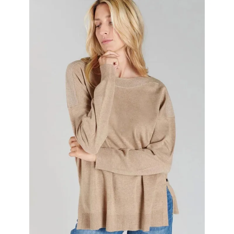 Pull col montant gabriel bleu clair femme - Only | wimod