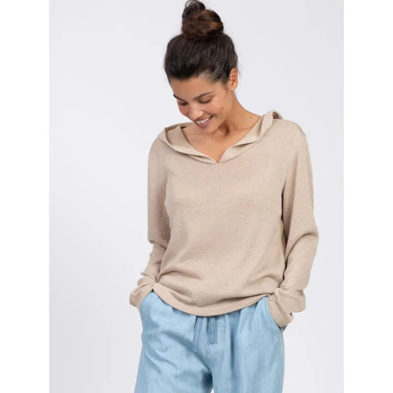 Pull col montant gabriel bleu clair femme - Only | wimod