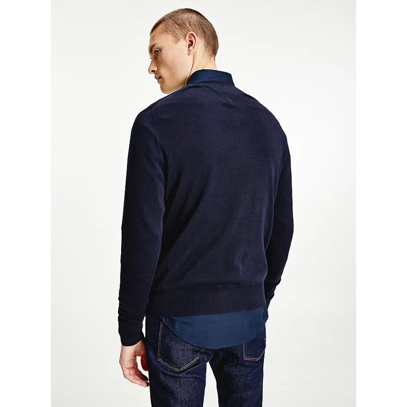 Pull Col V Homme Tommy Hilfiger CORE COTTON