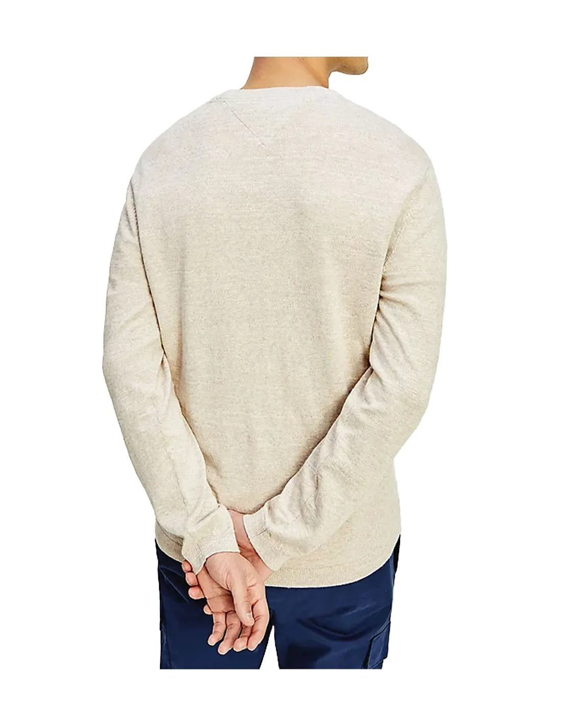 Pull en maille Tommy Jeans ref 52896 Beige