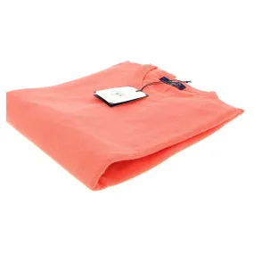 Pull Mérinos, soie, cachemire orange  -Matière noble 29,99€