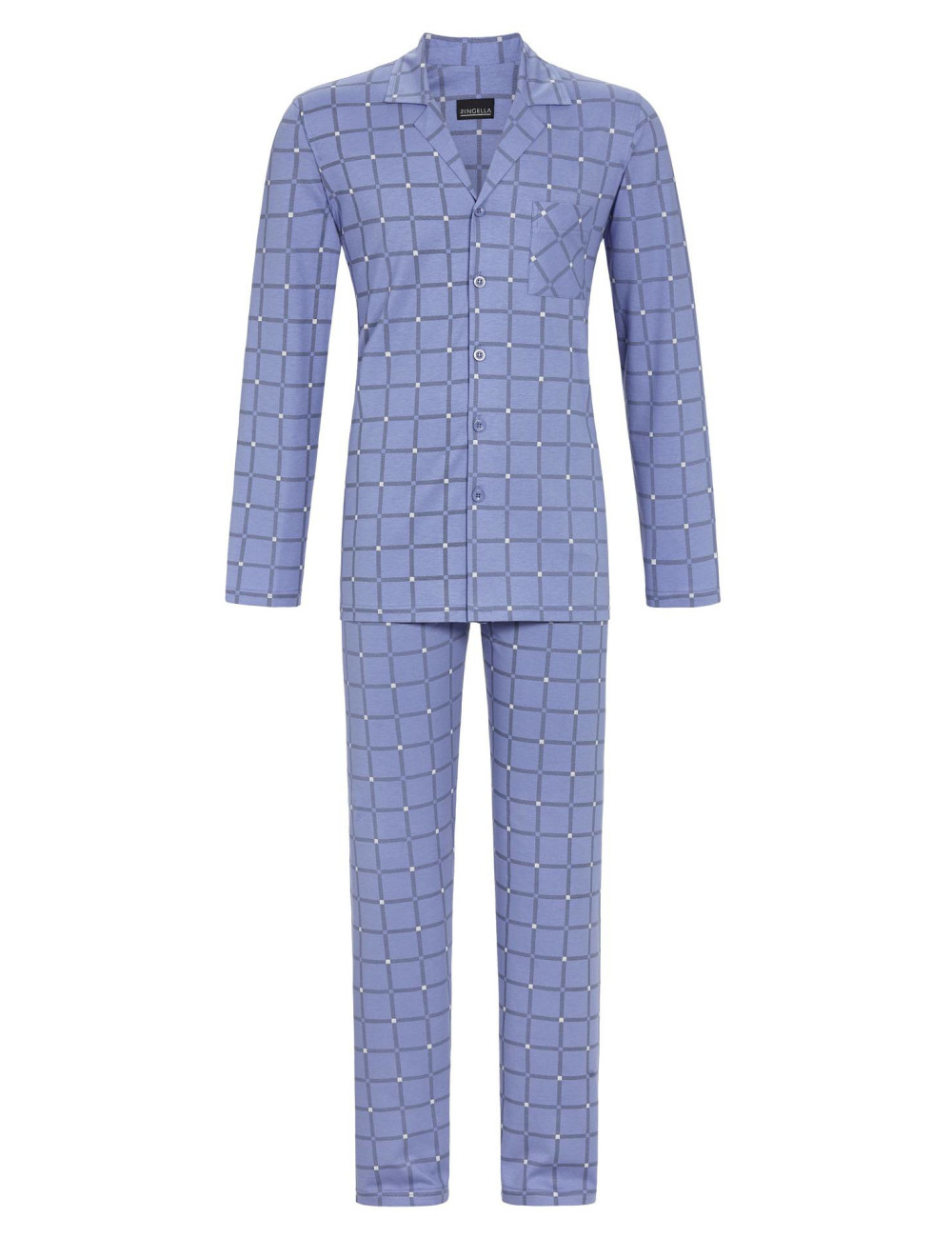 Pyjama ouvert bleu ciel