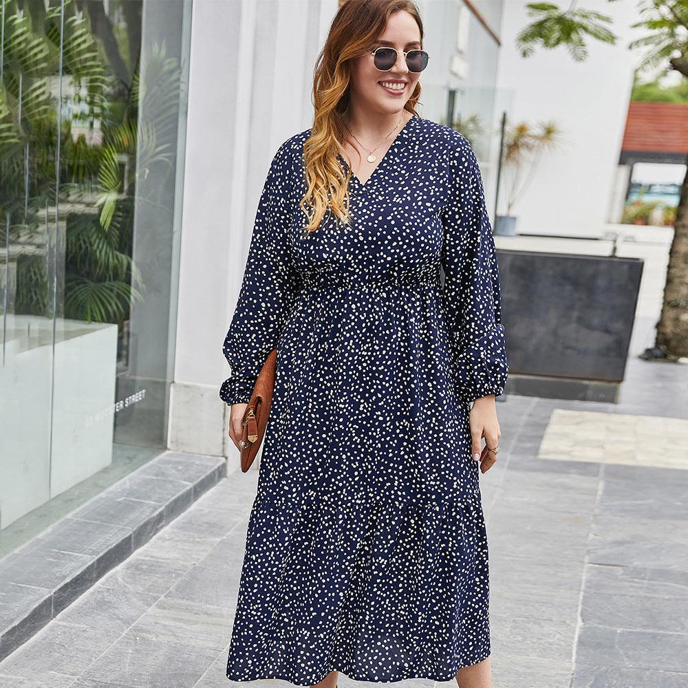 Robe Boho Grande Taille Léopard