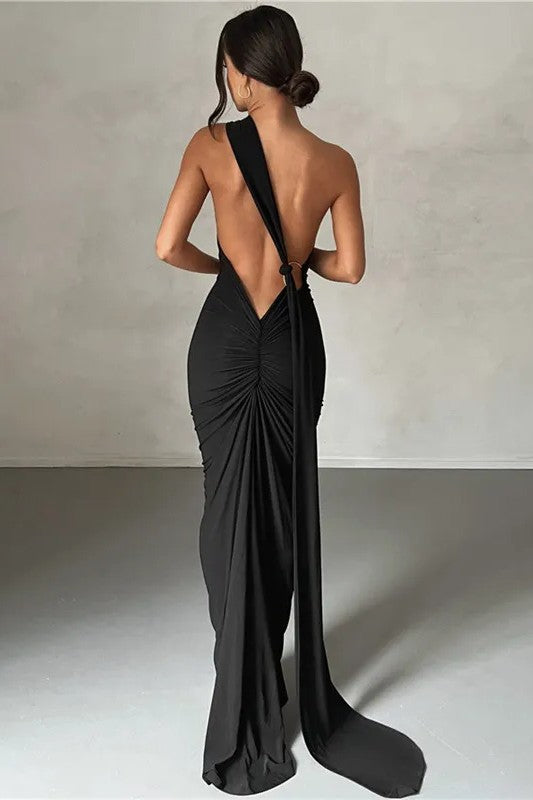 Robe de soirée Noire Femme