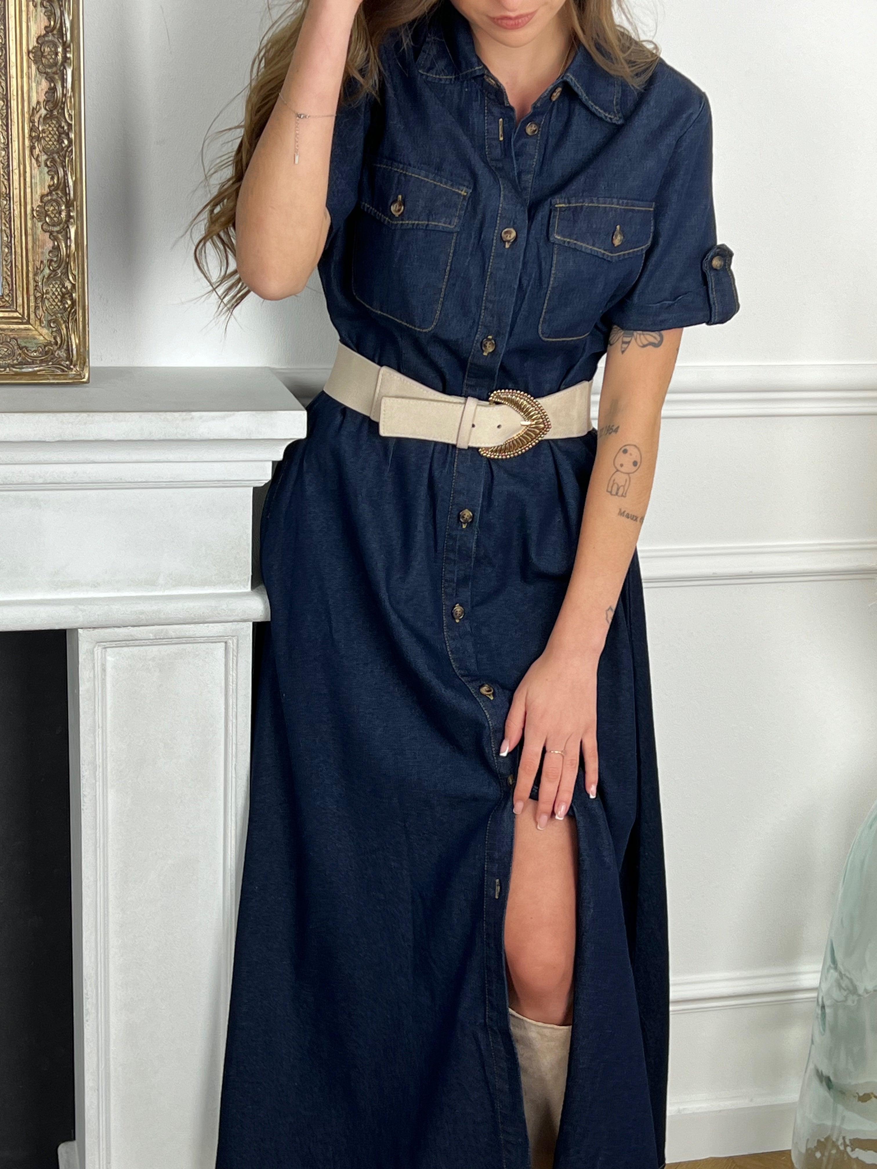 Robe en jean : Martine