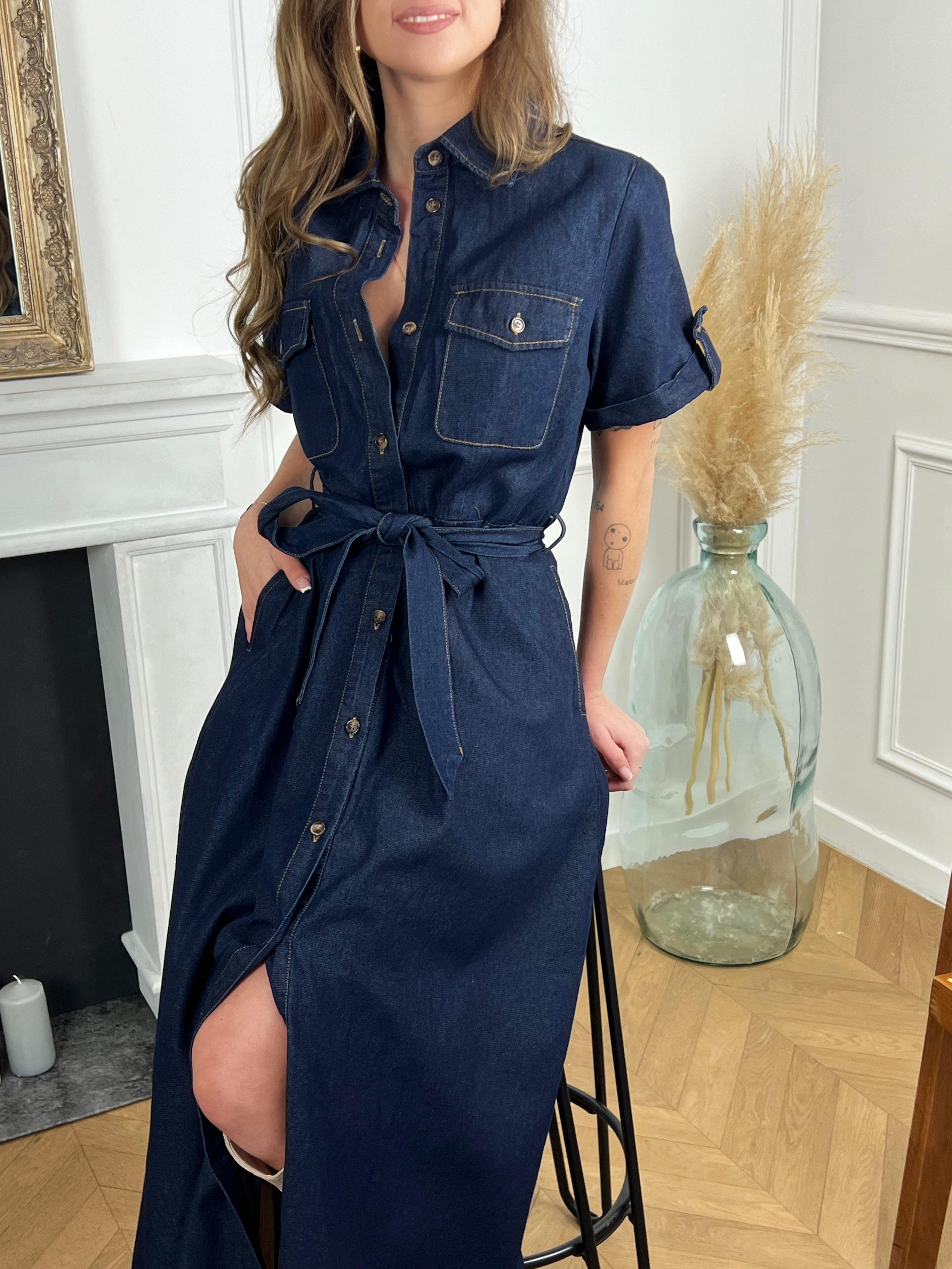 Robe en jean : Martine