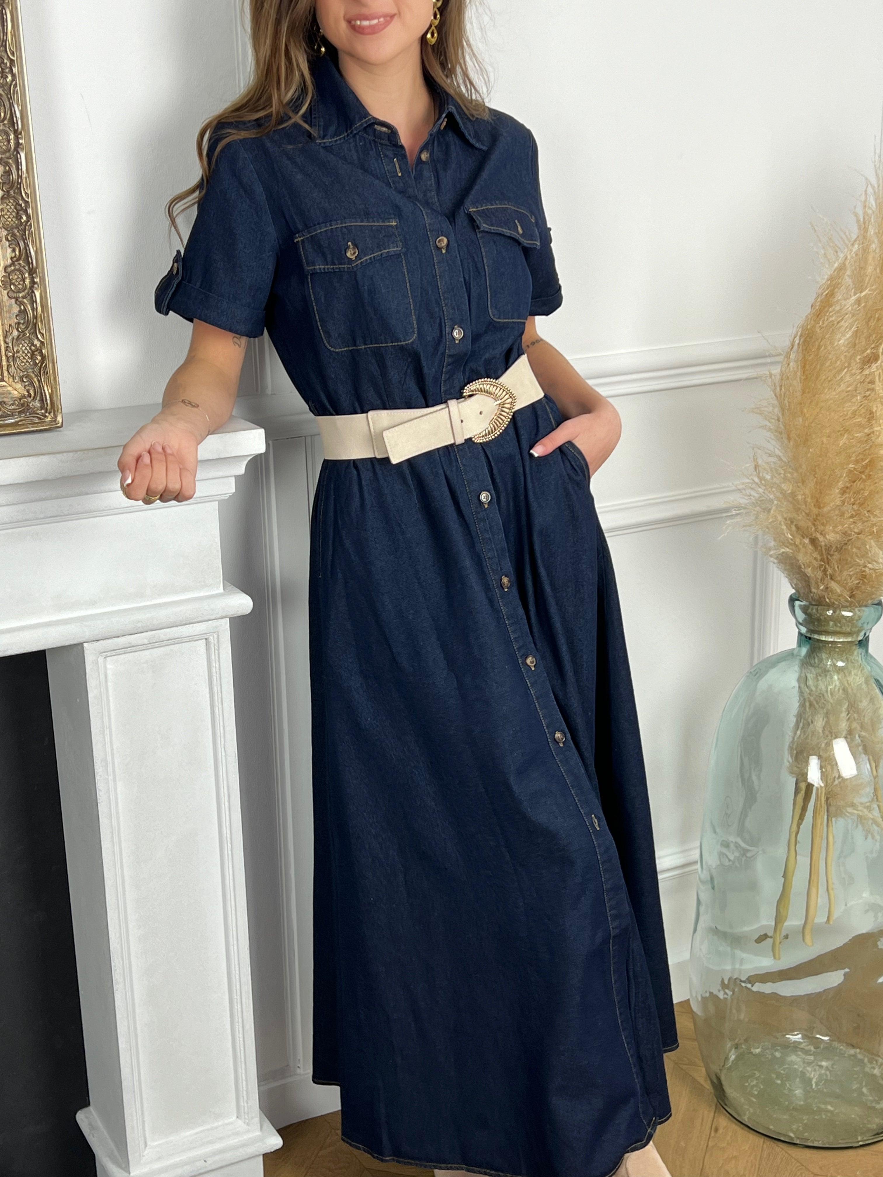 Robe en jean : Martine